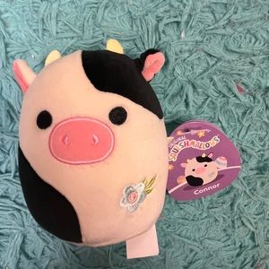 💛Squishmallows 4” Connor the Cow Easter 2024 BNWT